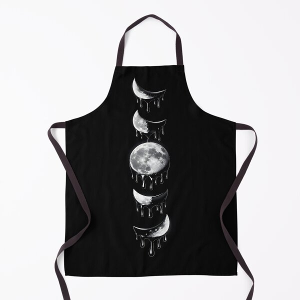 Item preview, Moon Phase Drip | Melting Lunar Cycle Surrealist Gothic Art designed and sold by Studio77-Gothic.