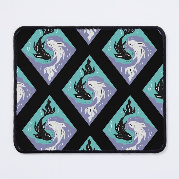 Item preview, Dark Minimalist Asian Art Seamless Pattern Design designed and sold by NadDot.