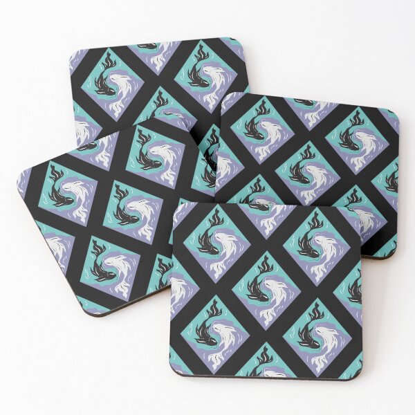 Item preview, Dark Minimalist Asian Art Seamless Pattern Design  designed and sold by NadDot.