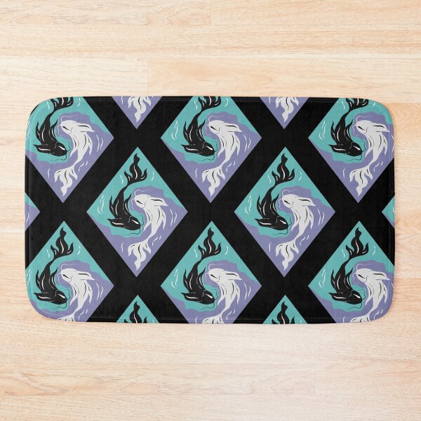 Item preview, Dark Minimalist Asian Art Seamless Pattern Design  designed and sold by NadDot.