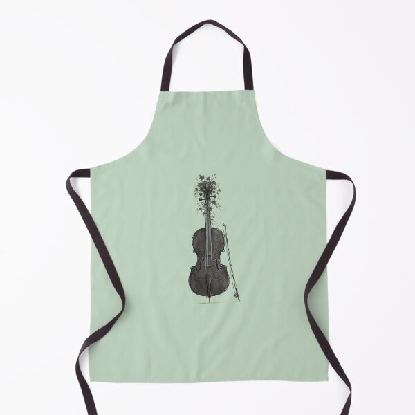 Item preview, Vintage Gothic Cello with Ivy and Vines designed and sold by TheBetaPattern.