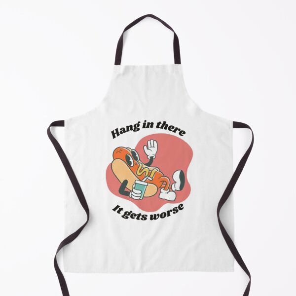 Item preview, Funny Hot Dog Hang in There designed and sold by diasforlan.