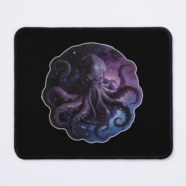 Item preview, Cosmic Octopus Galaxy Creature Dark Space Horror Art designed and sold by cr6zym1nd.