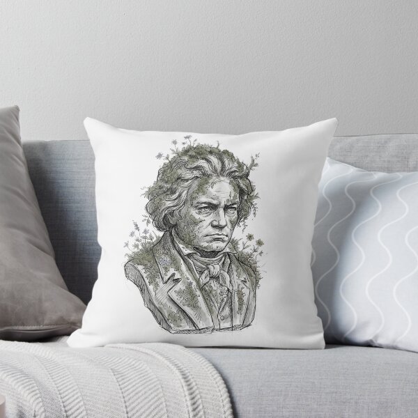 Item preview, Beethoven Reclaimed by Wild Moss and Flowers designed and sold by TheBetaPattern.