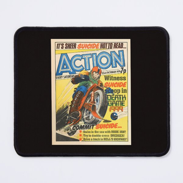 Item preview, Action Uk Comic Front Cover - 23Rd October 1976 designed and sold by Rising-smoke.