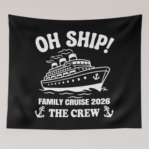 Item preview, Oh Ship Family Cruise 2026 The Crew. 5 designed and sold by YaulTape.