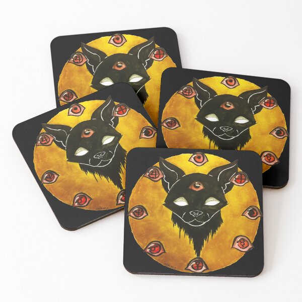 Item preview, All-Seeing Feline designed and sold by JanGrackle.