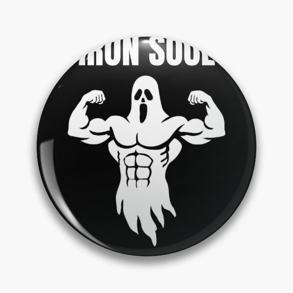 Item preview, The Muscular Spook - Funny Iron Soul Gym Aesthetic designed and sold by poomfitshirt.
