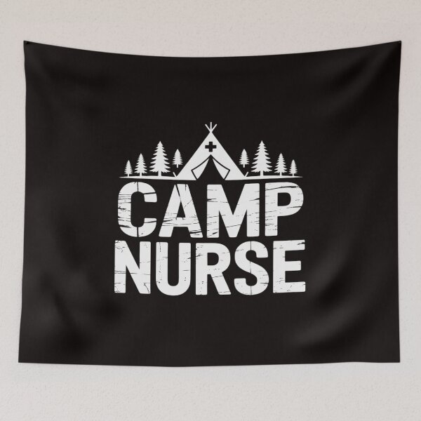 Item preview, CAMP NURSE Outdoor Summer Camping designed and sold by Rising-smoke.