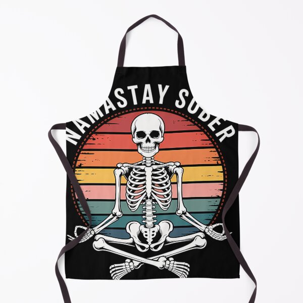 Item preview, Funny Skeleton Position Yoga Sober Addiction Recovery designed and sold by YaulTape.