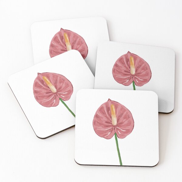 Item preview, Minimalist Solo Anthurium designed and sold by Naphat Goods.