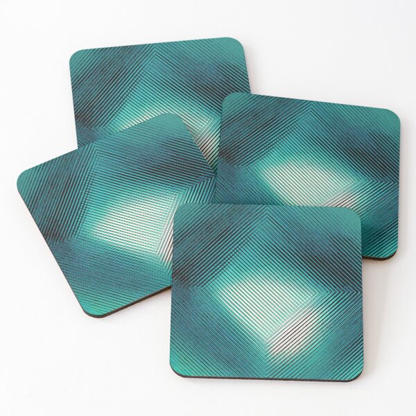 Item preview, 017-002 Deep Teal, Image 2 of 3 designed and sold by nikoart001.