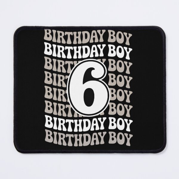 Item preview, Sixth Birthday Boys 6 Year Old Six B-Day Party 6th Birthday designed and sold by fferomananul.