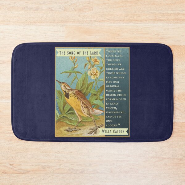 Item preview, Willa Sibert Cather quote: when we look back, the only things we cherish are those which in some way met our original want; the desire which formed in us in early youth, designed and sold by artbleed.