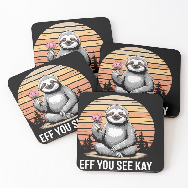 Item preview, Funny Sloth Lovers Yoga designed and sold by FlankinMew.