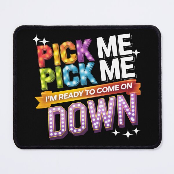 Item preview, Pick Me I'm Ready To Come On Down Party Funny Game Show Theme designed and sold by alber-garnell.