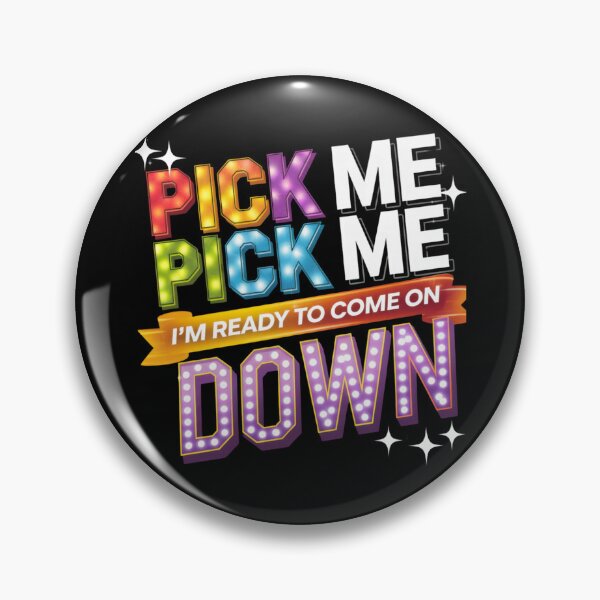 Item preview, Pick Me I'm Ready To Come On Down Party Funny Game Show Theme designed and sold by alber-garnell.