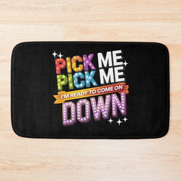 Item preview, Pick Me I'm Ready To Come On Down Party Funny Game Show Theme designed and sold by alber-garnell.