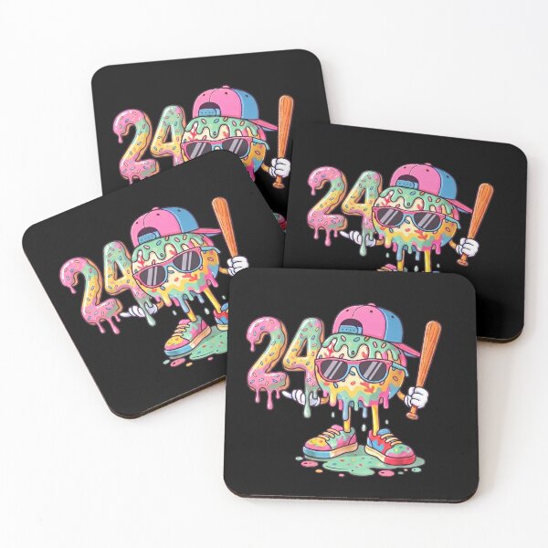 Item preview, Baseball 24th Birthday Drip Sunglasses Cool Kid designed and sold by KIROSALS.
