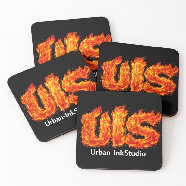 Item preview, UIS Official Fire Logo - Urban Ink-Studio Flame Edition designed and sold by Urban-InkStudio.