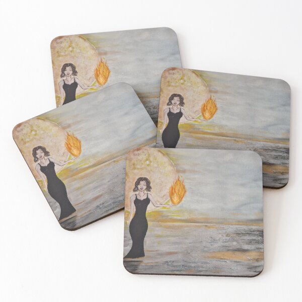 Item preview, La Gardienne des Flammes Lunaires designed and sold by RenataArt.