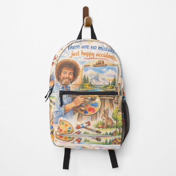 Item preview, Bob Ross There are no mistakes quote designed and sold by Mauswohn.
