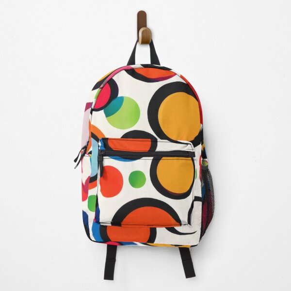 Item preview, Retro 60 s Psychedelic Bubble Pop Art – Vibrant Geometric Circles designed and sold by Ela Art Space .