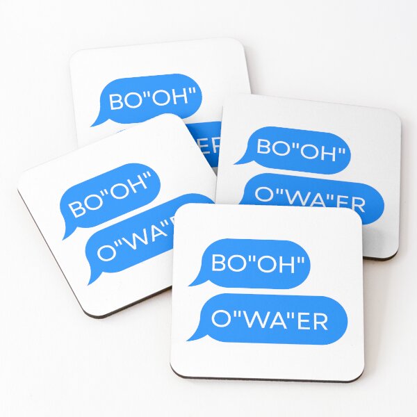 Item preview, British Accents Bo'oh'o Wa'er Bottle Of Water designed and sold by Dondonmart.
