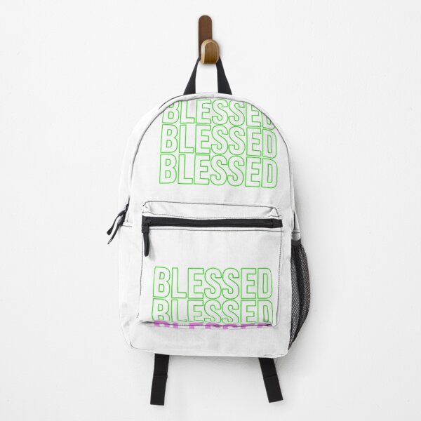 Item preview, Blessed Pink and Green Colorful Faith Graphic Preppy Aesthetic designed and sold by alber-garnell.