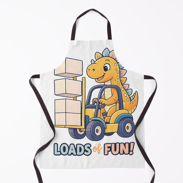 Item preview, Loads of Fun Cute Dino Truck Graphic designed and sold by SoftSproutstu.