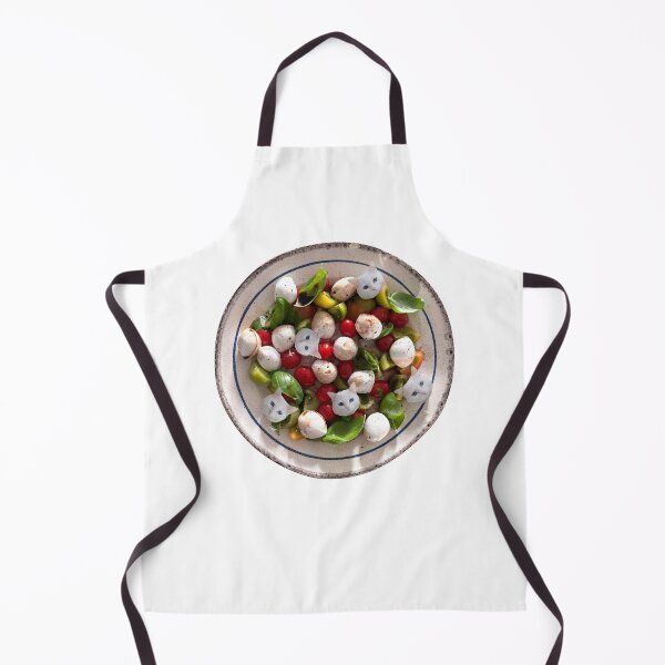 Item preview, Catprese Salad — Funny Food Cat Design designed and sold by Melo&Mia.