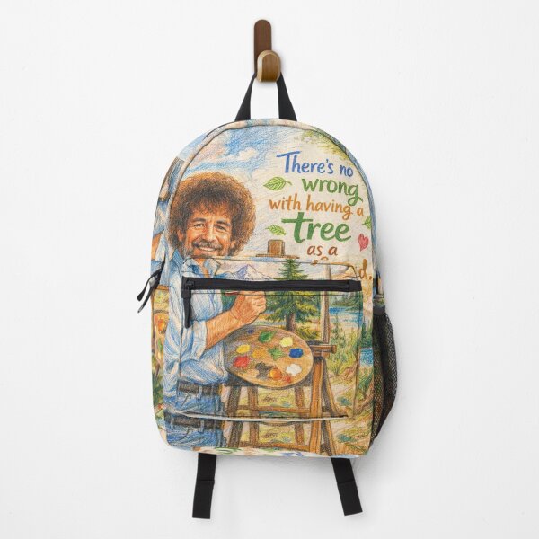 Item preview, Bob Ross, your tree friend for more mindfulness designed and sold by Mauswohn.