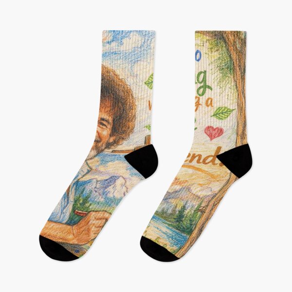 Item preview, Bob Ross, your tree friend for more mindfulness designed and sold by Mauswohn.