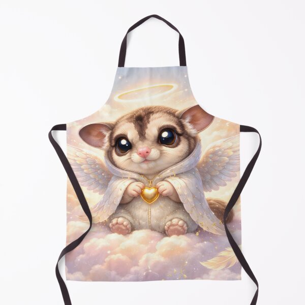 Item preview, Angel Sugar Glider – Cute Heavenly Guardian designed and sold by OneStepFromArt.