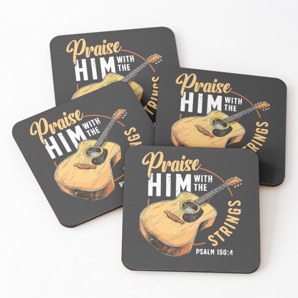 Item preview, Praise Him with the Strings Psalm Christian Guitar Worship Music Faith designed and sold by alber-garnell.