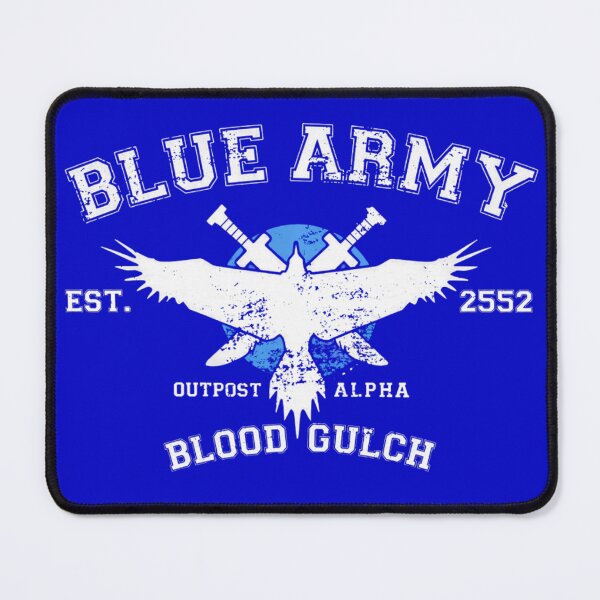 Item preview, Blood Gulch Blue Team designed and sold by Caboose's Corner.