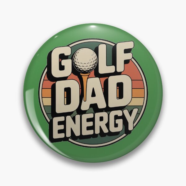 Item preview, Golf Dad Energy Vintage Retro Golf Funny Dad Design designed and sold by NatArtSA.