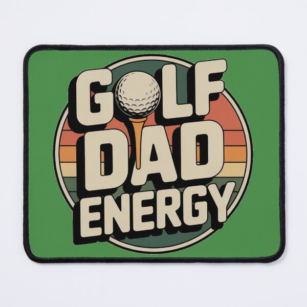 Item preview, Golf Dad Energy Vintage Retro Golf Funny Dad Design designed and sold by NatArtSA.