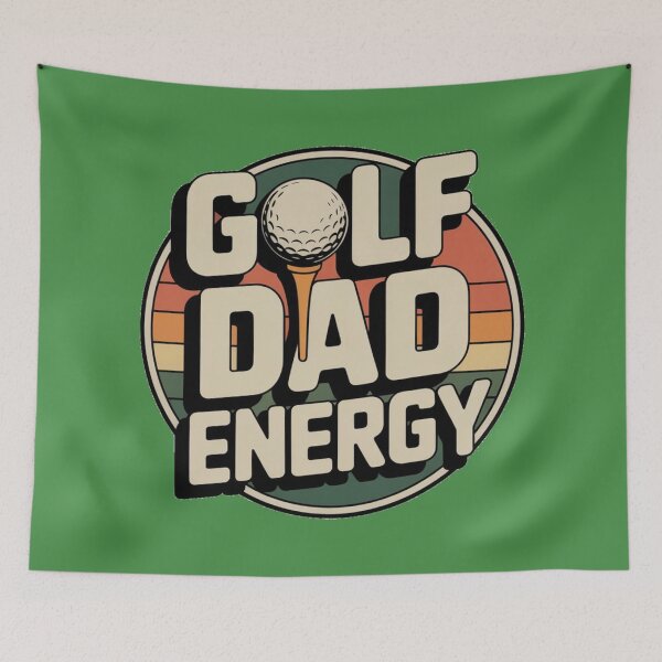 Item preview, Golf Dad Energy Vintage Retro Golf Funny Dad Design designed and sold by NatArtSA.
