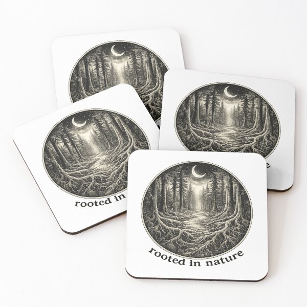 Item preview, Rooted in Nature Forest (dark text) designed and sold by halesyeahhh.