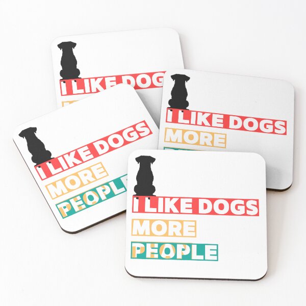 Item preview, I like dogs more than people designed and sold by KREASPACE.