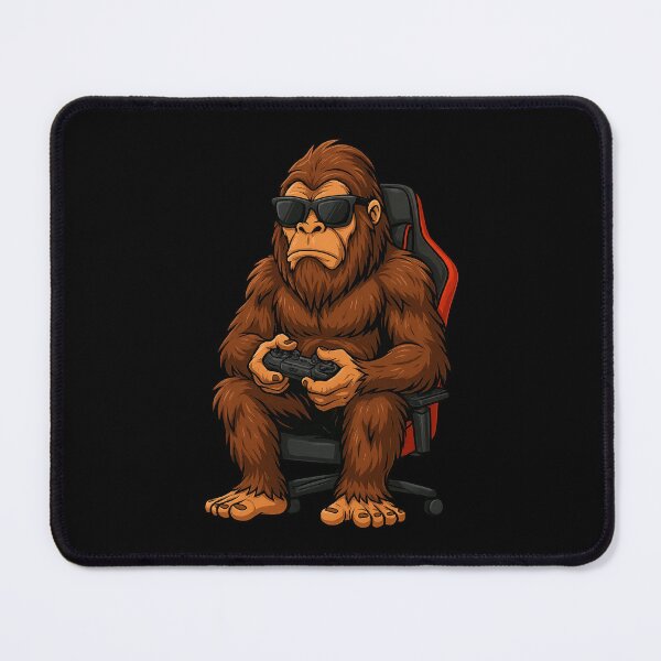 Item preview, Bigfoot Video Game Sasquatch Gamer Gaming designed and sold by amos20111.