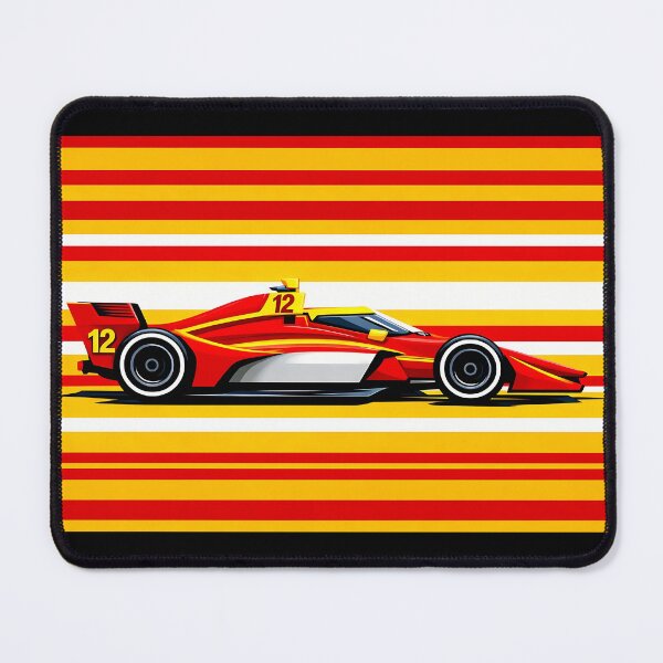 Item preview, #12 David Malukas IndyCar Side Profile designed and sold by PitWallArt.