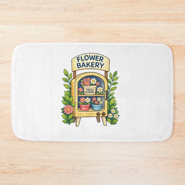 Item preview, Flowers Bakery Vintage Floral Graphic designed and sold by SoftSproutstu.