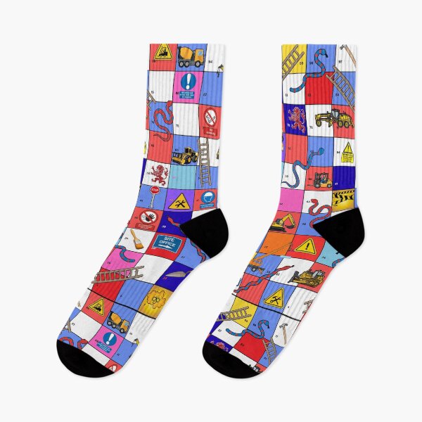 Item preview, Snakes and Ladders Construction theme designed and sold by Mandii Pope.
