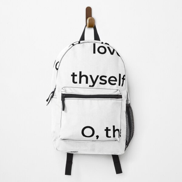 Item preview, "O, therefore love, be of thyself so wary" - print black designed and sold by ariksworld.