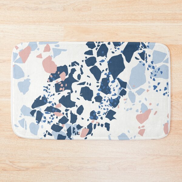 Item preview, Driftwood Blue - Coastal Sunrise Terrazzo - Calm Modern Artwork designed and sold by Claire_Brown.