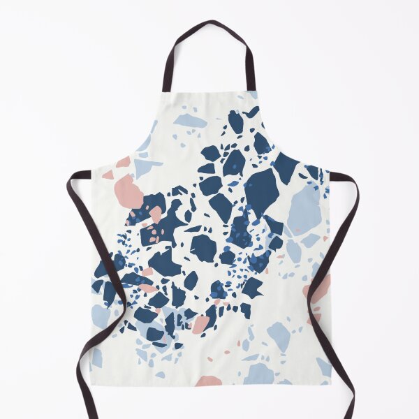 Item preview, Driftwood Blue - Coastal Sunrise Terrazzo - Calm Modern Artwork designed and sold by Claire_Brown.