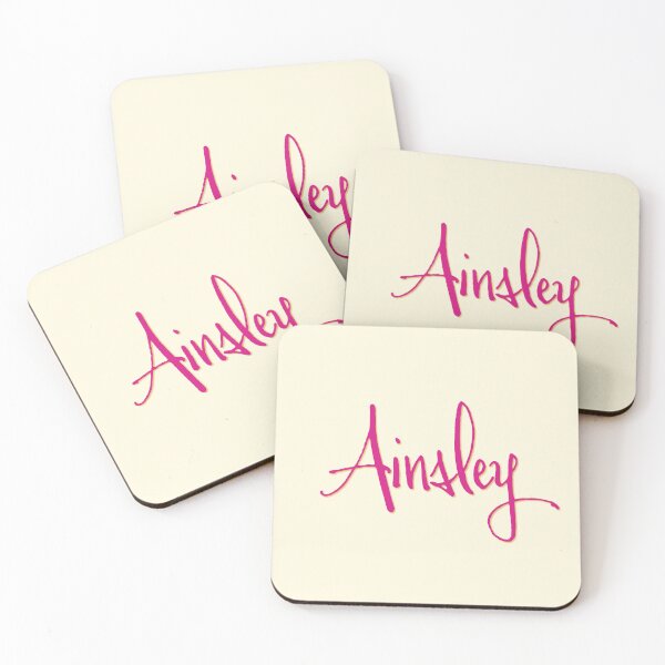 Item preview, AINSLEY personalized type design designed and sold by CharlottePlaceArt.