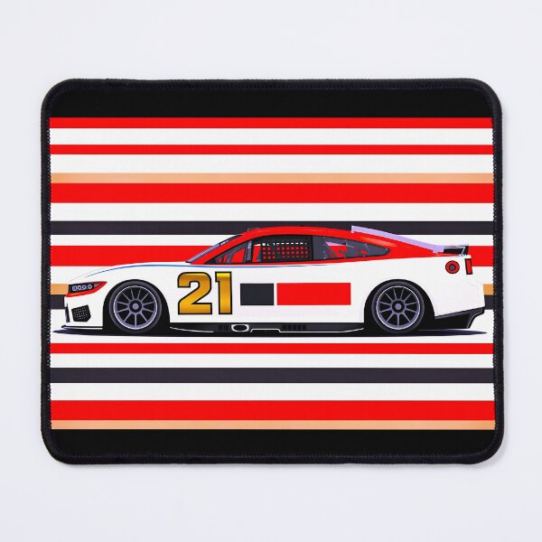 Item preview, No. 21 Josh Berry 2026 Nascar Side Profile designed and sold by PitWallArt.